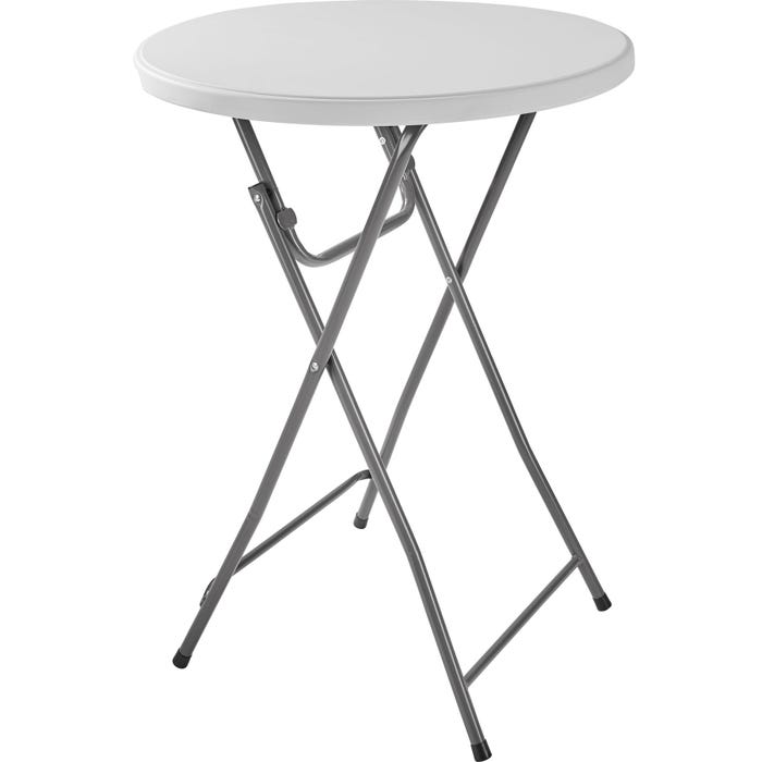 Barový stolek skládací ocelový Ø80cm