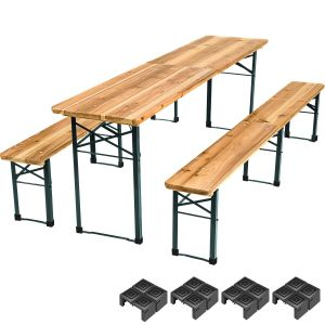 Zahradn&iacute; pivn&iacute; set dřevěn&yacute; skl&aacute;dac&iacute;