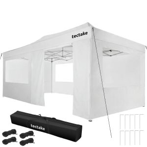 Skl&aacute;dac&iacute; pavilon Viola 3x6 m, hlin&iacute;k, 6 bočn&iacute;ch d&iacute;lů