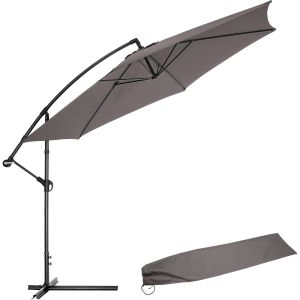 Slunečn&iacute;k s bočn&iacute; nohou 350 cm, s obalem
