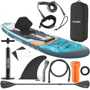Paddleboard s př&iacute;slu&scaron;enstv&iacute;m, 2v1 nafukovac&iacute;